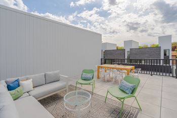 Rooftop lounge